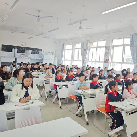 阳光“6+1”融智课堂绽风采 ——范县金堤路小学数学赛课活动圆满举行