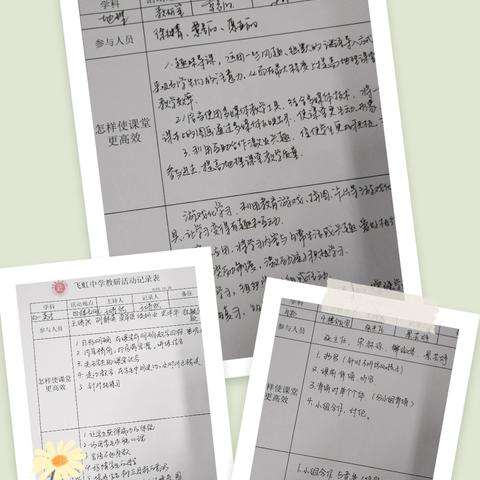 教而不辍，研而不止 ————飞虹中学教学、教研工作纪实