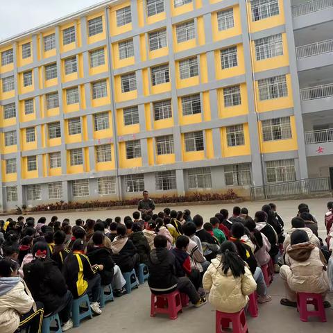 期末考冲刺：马塘镇十里桥移民小学誓师大会