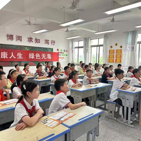 筑牢校园禁毒防线 护航青春健康成长 —— 万新校区开展禁毒知识讲座