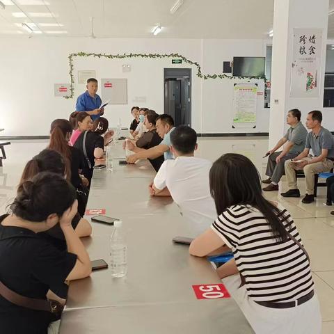 食堂现场办公会