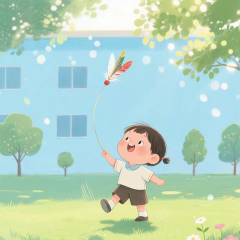 蘑菇班 彩色的毽子