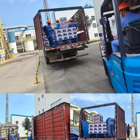 燥热天气下的装卸工——用汗水浇筑生活的脊梁