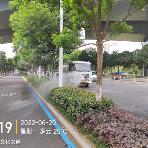 2022年6月20日江夏区城区道路养护工作简报