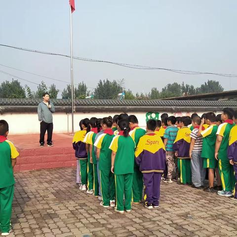 “牢记嘱托，强国有我”宋翟坨小学开学第一课