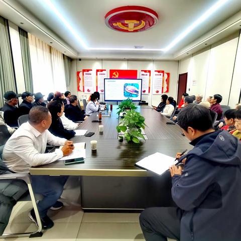 陕西石油普教中心泾河退管站 举办老年健康知识讲座暨座谈会