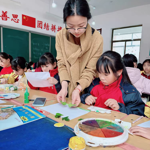 小水滴画世界——“春风润物，“植”得美好”