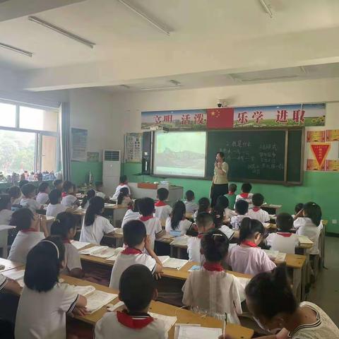 精彩语文课堂 魅力骨干示范——威县第六小学“语文骨干教师示范课活动”