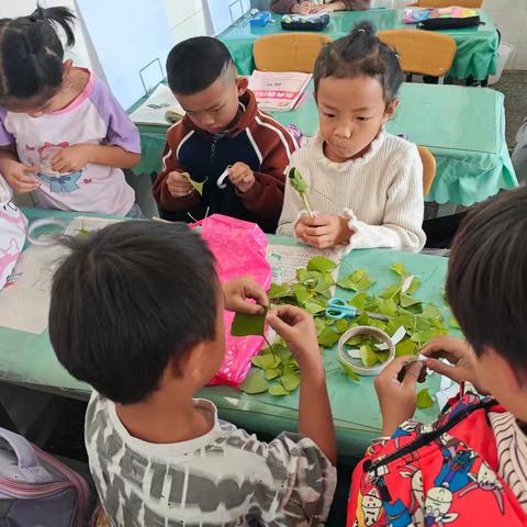 银杏叶变玫瑰：低段手工社团的秋日创意