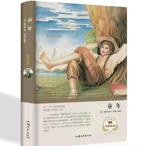 成长中的笑与泪： 读《童年》，悟成长 ﻿ ——经开区李庄小学六年级读书成果展