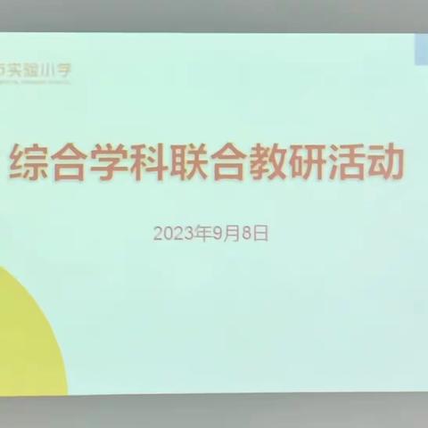 凝心聚力开新篇，以研促教共成长——三亚市实验小学综合学科联合教研活动