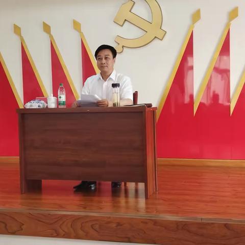 市委副书记柴力君同志到溪湖区讲授专题党课