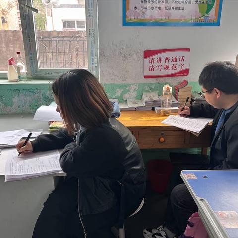 四月“研”风促人进，学无止境共成长    ——记信都区路罗镇杨庄完小数学教研活动
