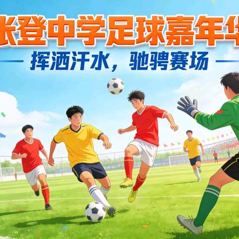 绿茵燃情满校园，足韵飞扬向未来——张登中学足球嘉年华盛大启幕