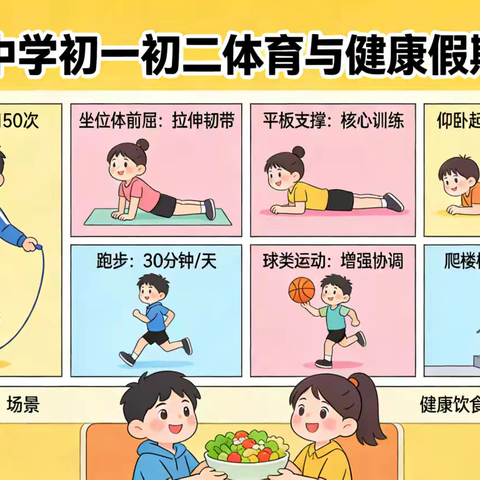 张登中学寒假体育与健康运动指南