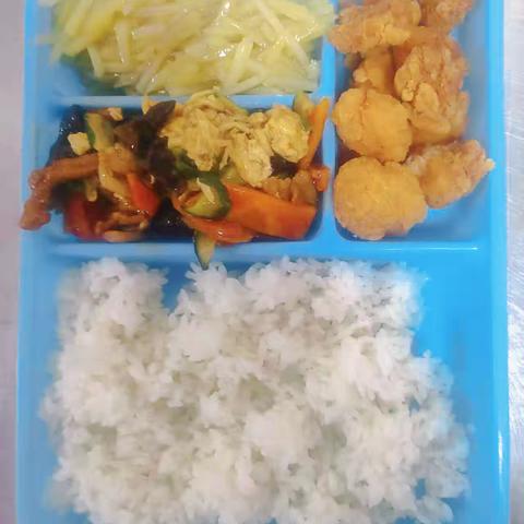 中山实验学校配餐生活剪影