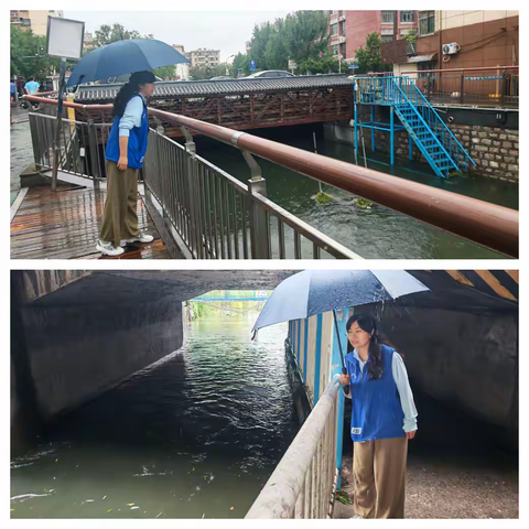 从“河”出发 守护万家——泺河社区开展汛期安全排查专项行动