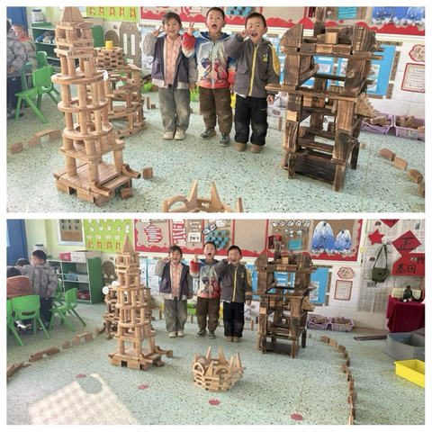 杨倩倩： “高楼搭建记”——赵寨子镇第二中心幼儿园中班建构去持续观察记录 ‍