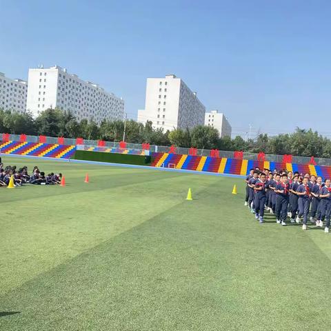 阳光大课间——班级队列队形展示