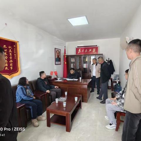 小南头街道艾庄村4月22日 ‍工作总结