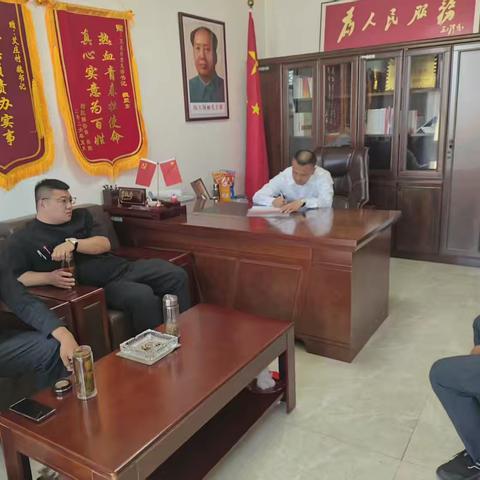 小南头街道艾庄村5月10日工作总结