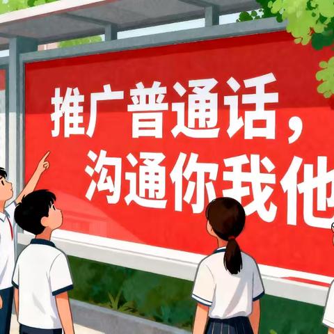 推广普通话 奋进新征程——彭泽县泉山学校推普倡议书