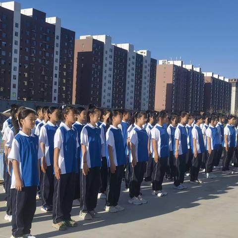 飒爽少年  淬炼青春——阳信县实验中学东校区初一年级军训纪实（一）