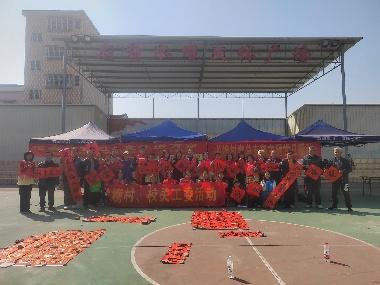 龙榜村“挥翰墨，迎新春”活动