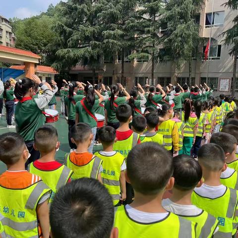 参观小学初体验 入学向往初萌芽——兰家堡幼儿园幼小衔接活动之参观小学