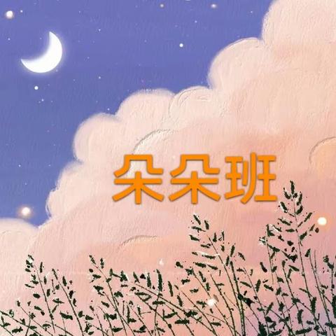 懵懵懂懂💕 可可爱爱🥰 ——朵朵班周记