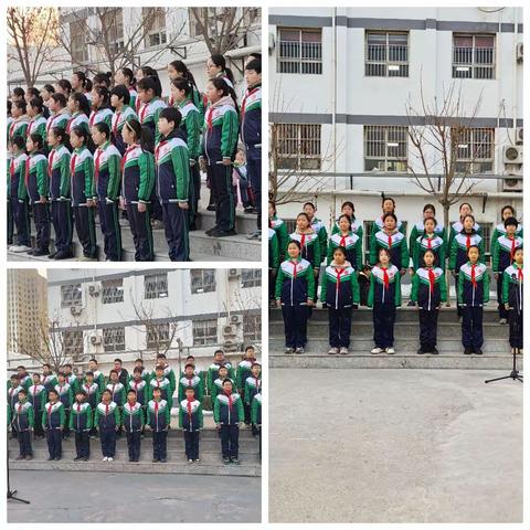 国旗飘飘我之信仰——第二实验学校北校区升旗仪式