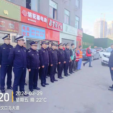 持续推进游街占道整治 全力保障市容环境秩序 黄陂区盘龙城管在行动