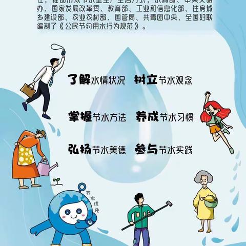 南营中心小学《公民节约用水行为规范》学习宣传