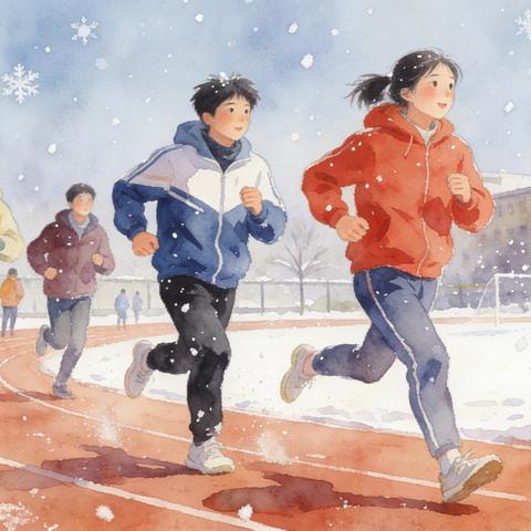 点燃运动热情，绽放青春活力——邹城六中九年级冬季运动会