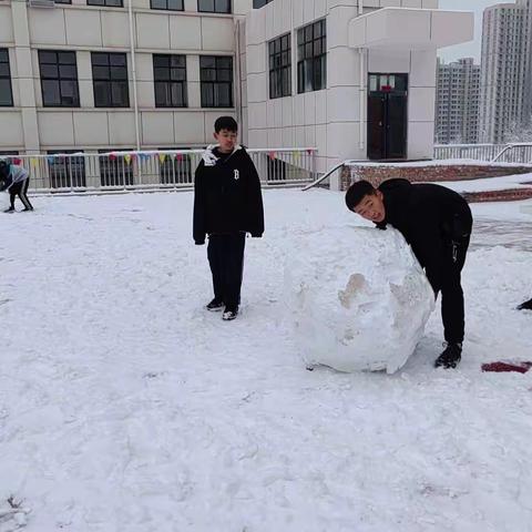 情随飞雪舞   诗伴落梅吟