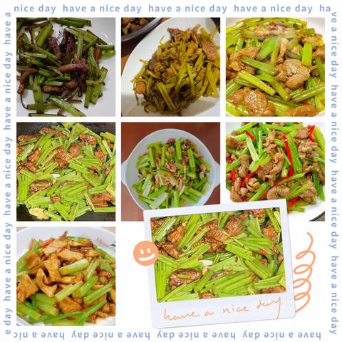 佳肴传递，孝心之谛—寿光市文圣学校6年级2班孝心作业芹菜炒肉篇