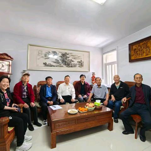 淄博市老年老干部书画两会对市直四分会“最美书画之家”检查验收活动