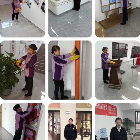 协同鱼化新居案场，有序开展摇号选房工作，并做好怡景花园及案场的节前卫生大扫除
