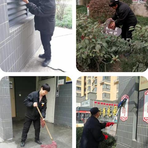 节前全面大扫除：物业保洁助力小区与案场焕新，喜迎新春