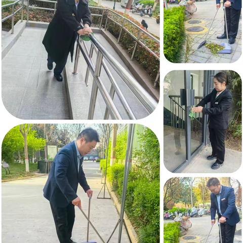 怡景项目、案场品质提升服务工作纪实 为全面提升小区居住品质，营造整洁、舒适、安全的人居环境，怡景近期开展了全方位、无死角的环境整治与服务提升专项行动，以精细化服务守护业主美好生