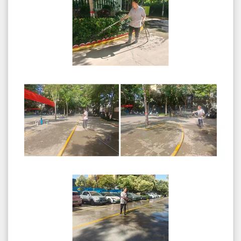 安全月期间，怡景小区案场落实安全措施，持续推进品质提升工作