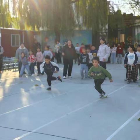 深泽县大贾庄小学趣味运动会