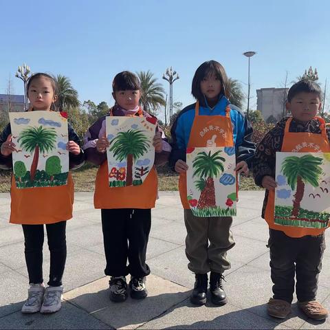 汉寿太子庙启航美术书法教育户外写生