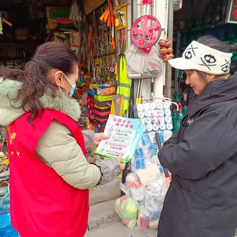演武厅社区开展垃圾分类宣传活动