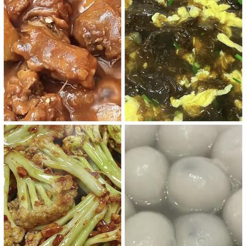 青溪育树幼儿园第十三周食谱