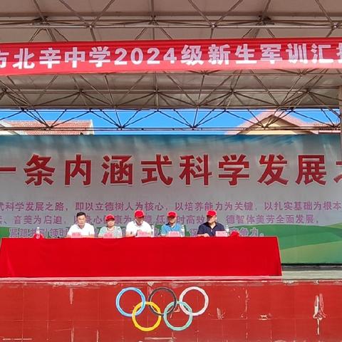 青春铸军魂，逐梦谱芳华——滕州市北辛中学2024级新生军训汇报演出