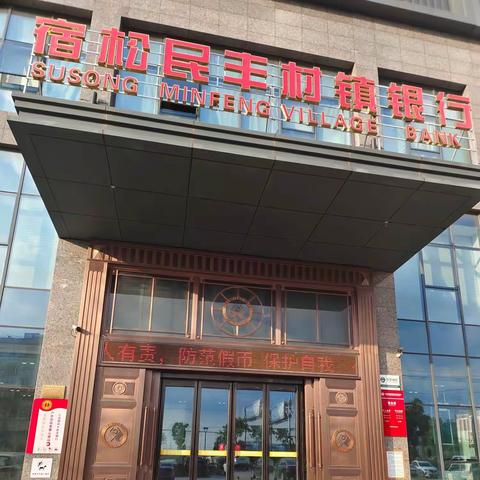 安徽宿松民丰村镇银行关于优化老年人支付结算业务服务的保障措施