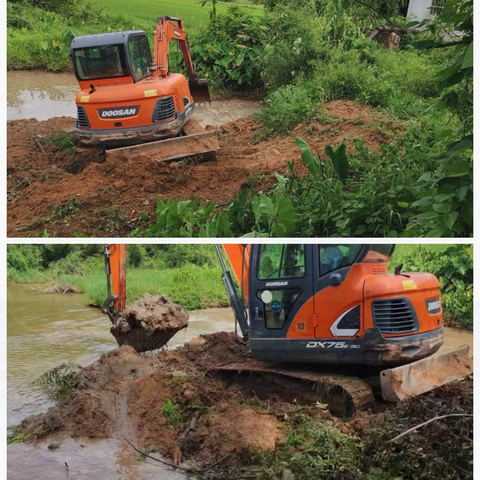 圭峰村：沟渠堵塞惹人愁，及时疏通解民忧