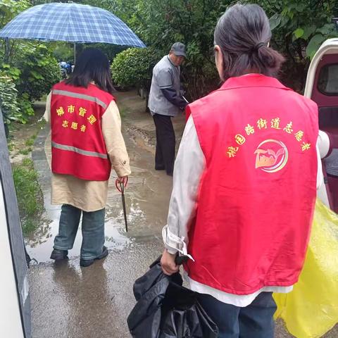 【百日行动进行时】周末整治不停歇 环境提质不松懈 防汛排涝保平安