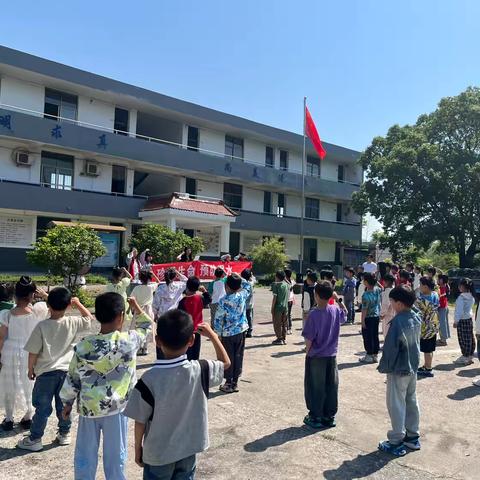 珍爱生命，预防溺水——大南镇石桥完小防溺水宣誓与签名活动